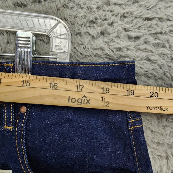 Boden Jeans Womens 22 Dark Wash Stretch High Rise Wide Leg Crop *NWT* - Picture 6 of 16